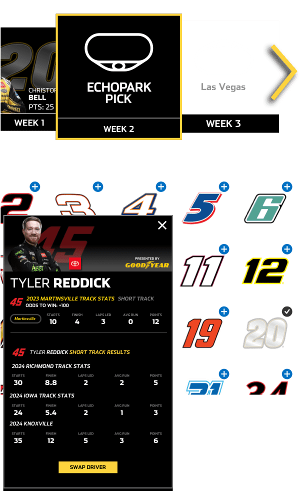 NASCAR 36 for 36